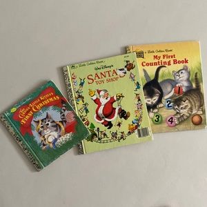 Walt Disney’s Santa’s Toy Shop and My First Counting Book Kitten’s 1st Christmas